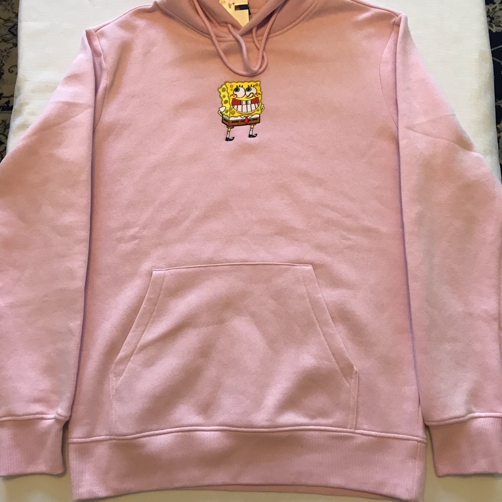 SPONGEBOB Hoodie NEW With Tag Size: SMALL - Picture 2 of 6